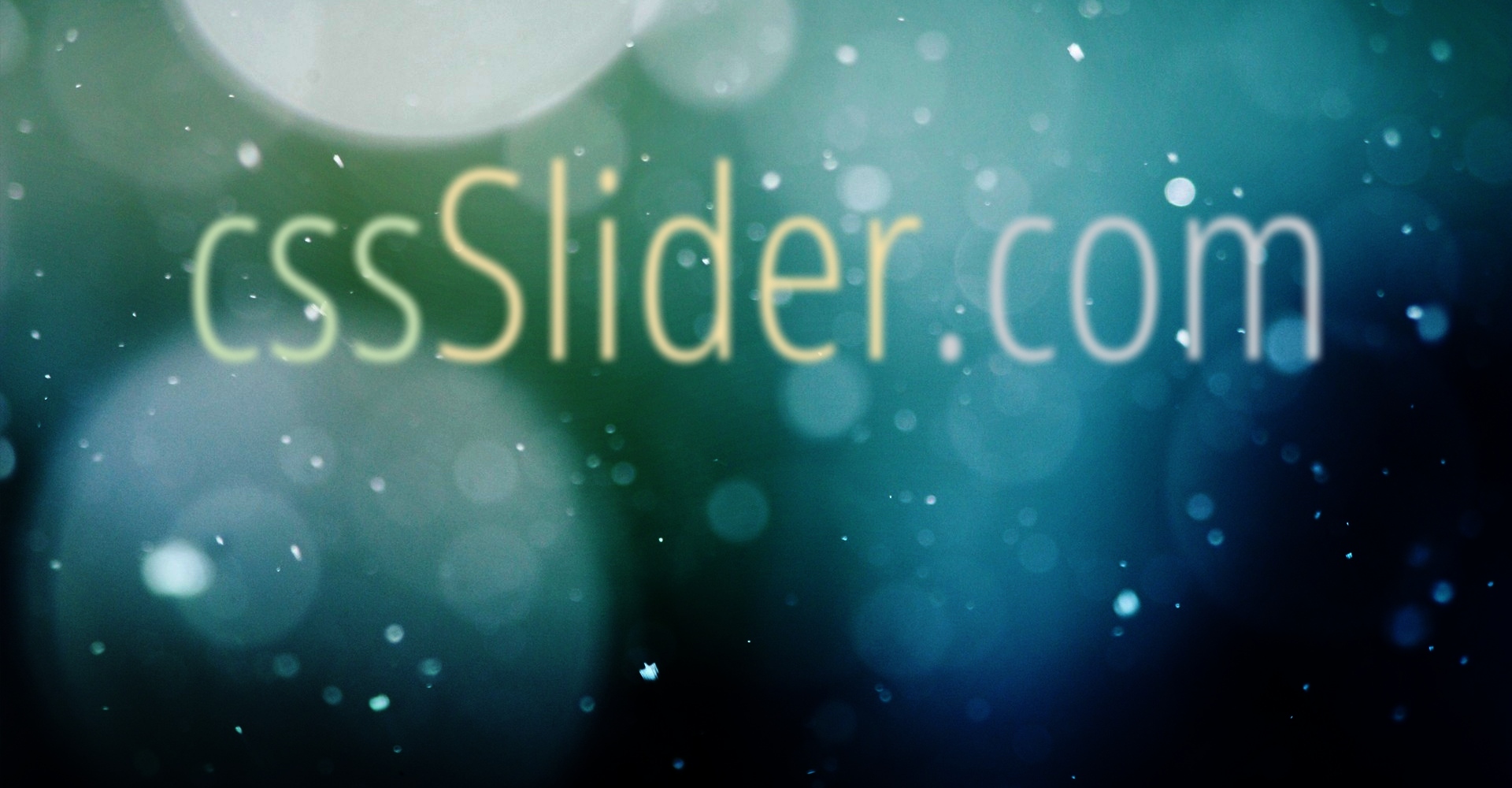 CSS3 Slider