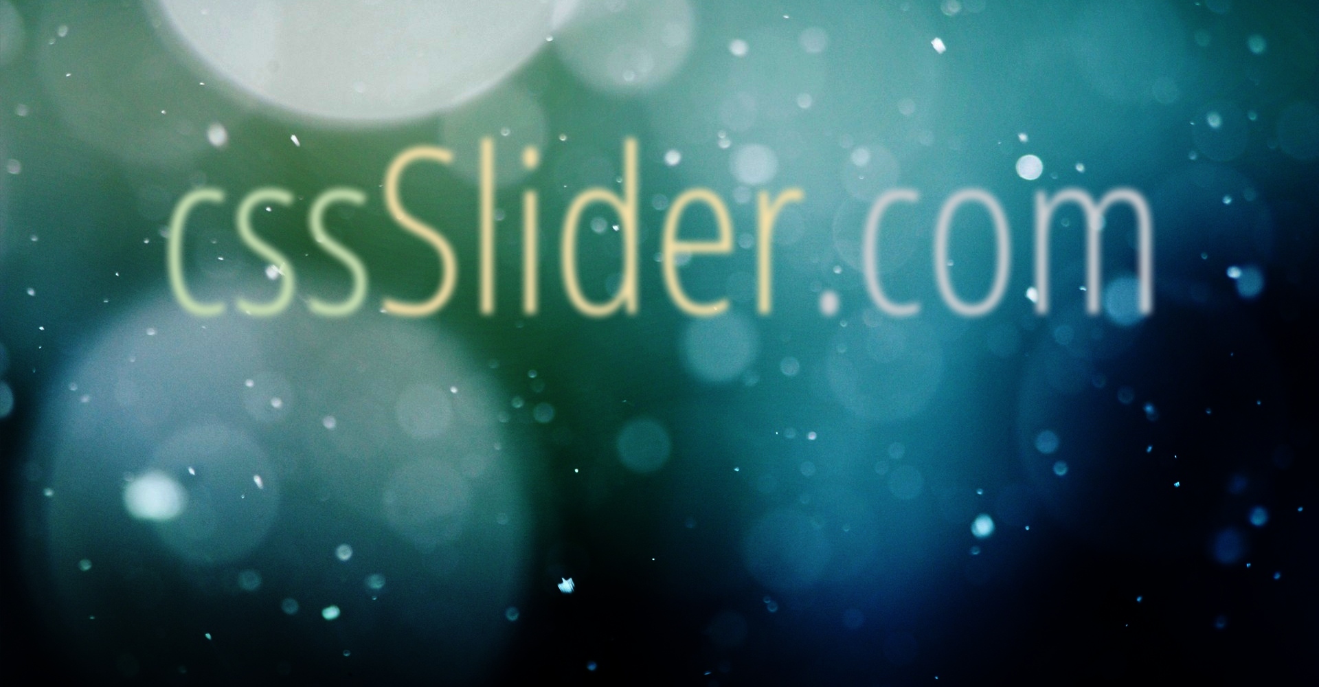 Non JQuery Slider Pure CSS Image Slider