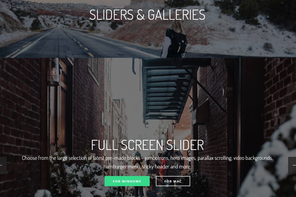 Creative Sliders and Galleries 