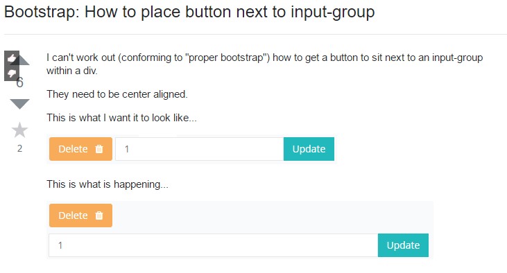  The way to  apply button  unto input-group