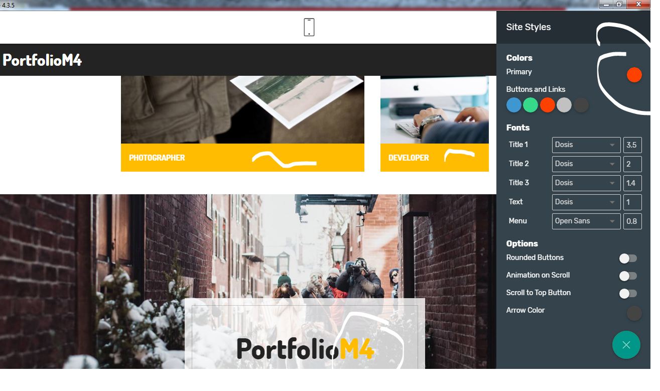 best bootstrap portfolio template