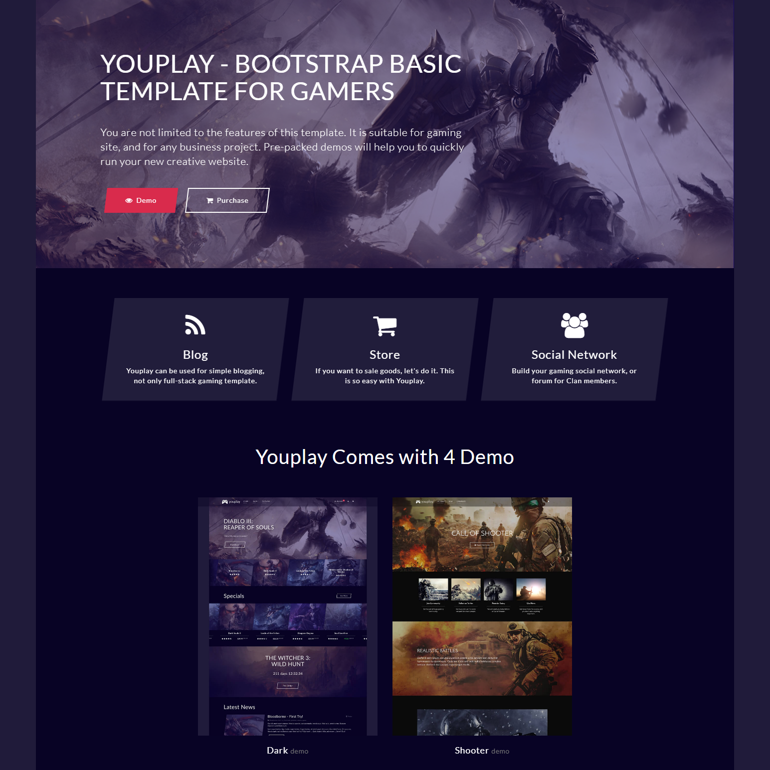 Bootstrap Basic Template