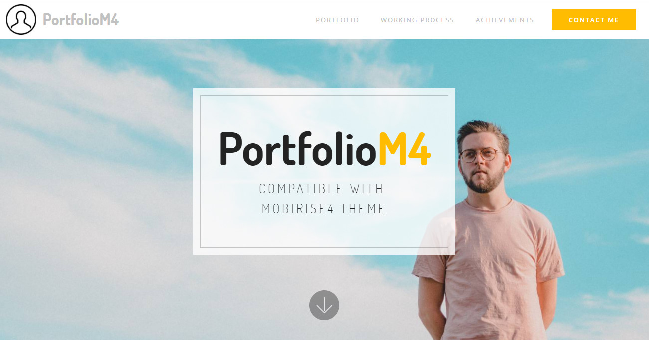 best portfolio bootstrap template