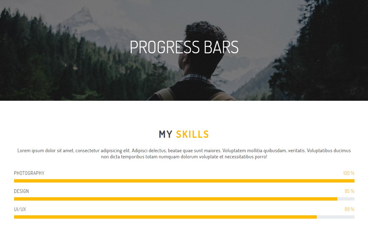 Bootstrap Progress Bars 