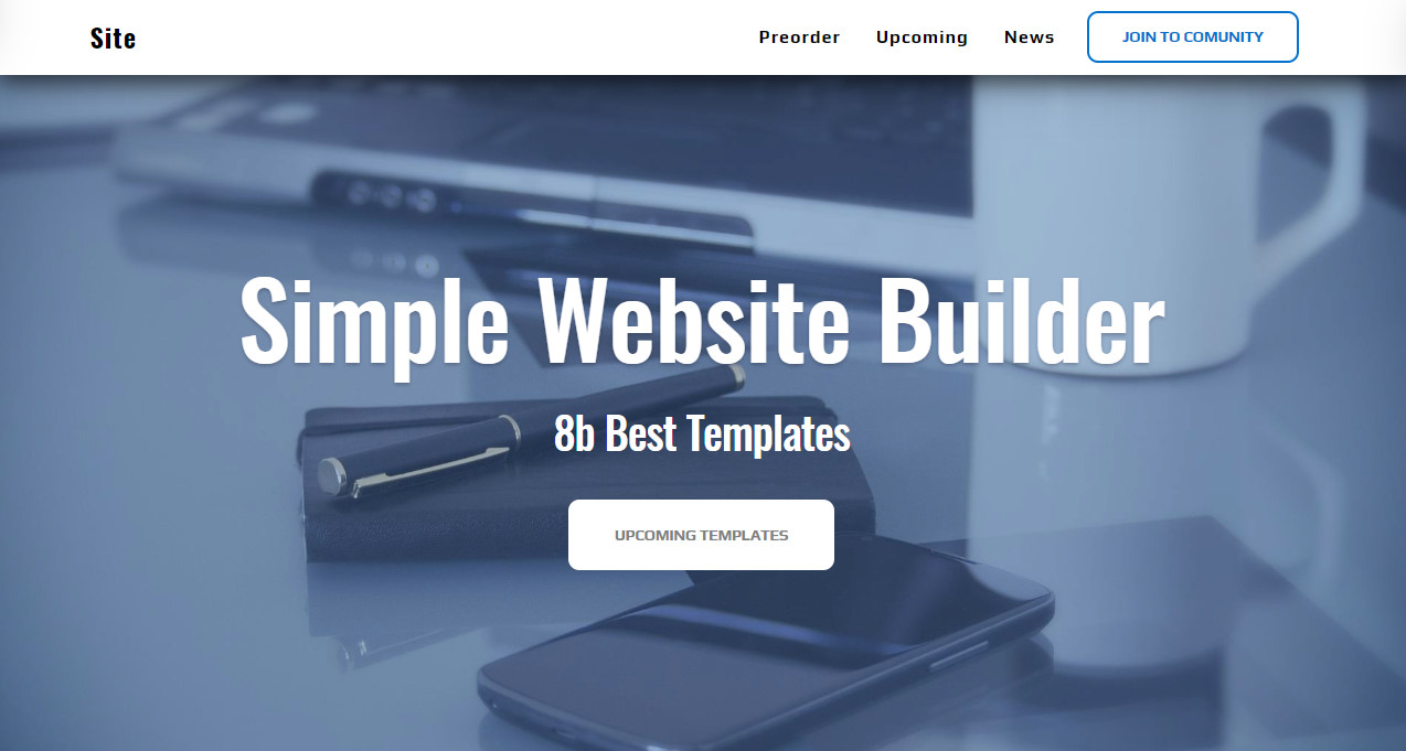 simple website builder