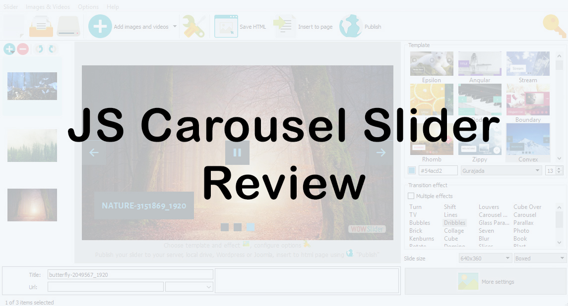 JS Carousel Slider